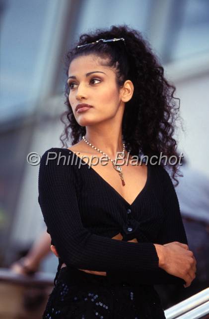 journaliste tele.JPG - Journaliste TV Hong KongCannes 1994